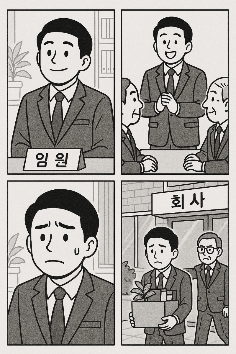 회사 임원 진급에 대한 소고