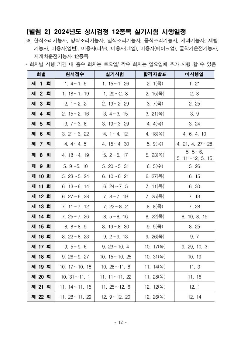 2024년 굴착기, 지게차 시험 공고 (ft. 시험장, 장비)