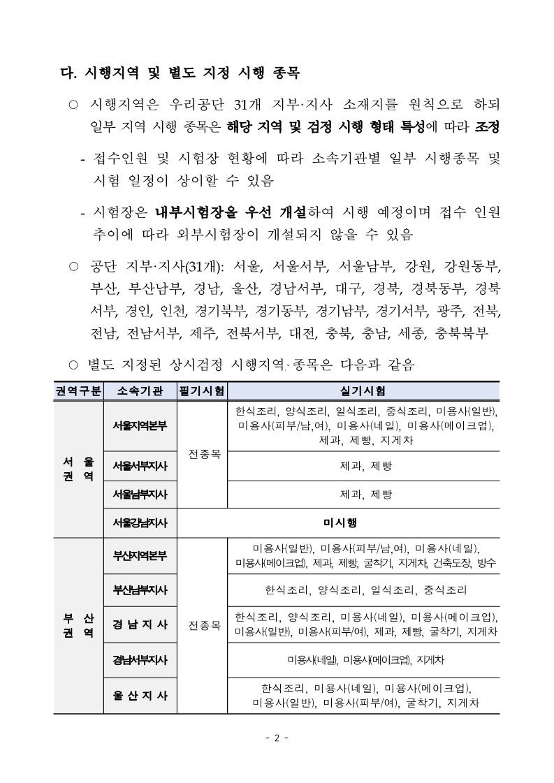 2024년 굴착기, 지게차 시험 공고 (ft. 시험장, 장비)
