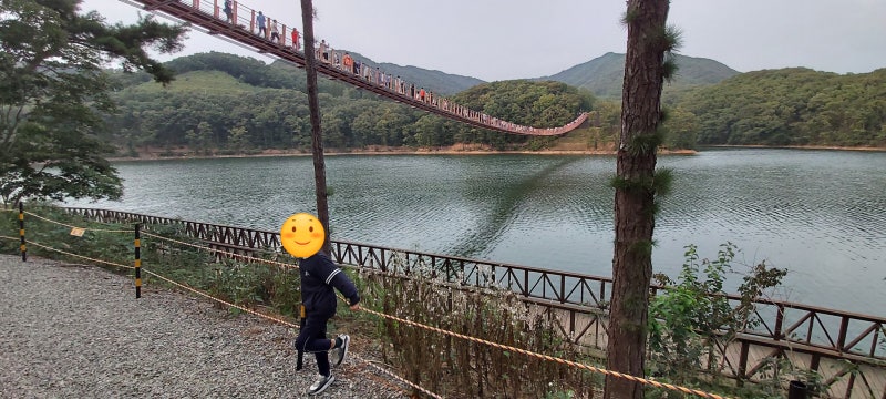 추석 연휴 나들이 - 마장호수 출렁다리