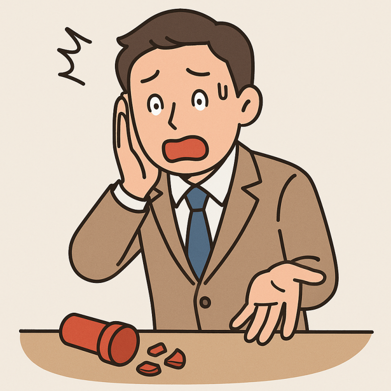 황당한 사고 – 인감도장 파손